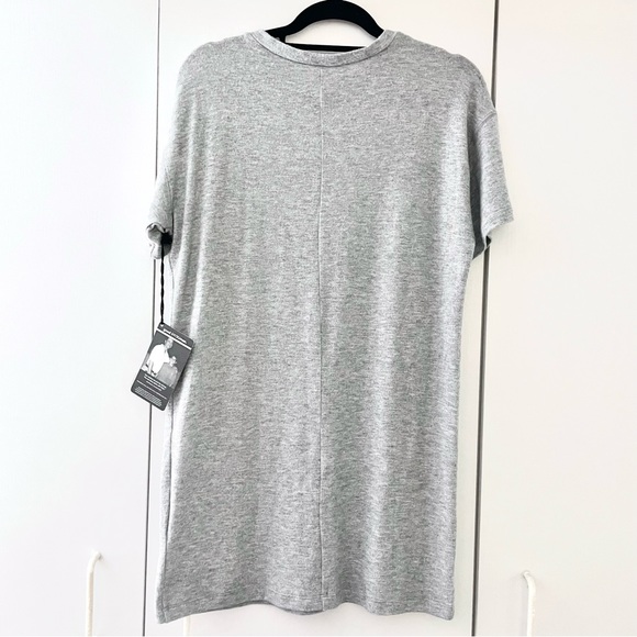 NWT GOOD HYOUMAN You Only Live Once Emilia Soft Cozy Sleep T-Shirt Dress Size S - Picture 5 of 5